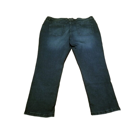 The Perfect Jean NYC Men Size 42x28 Indigo Blue Stretch Denim Knight-DK Blue NWT - Picture 3 of 5